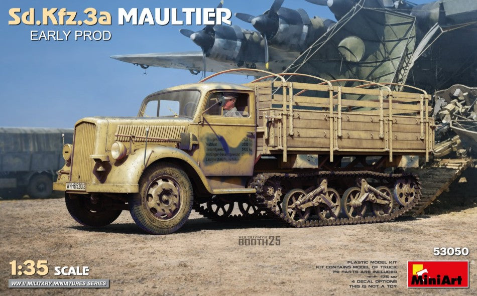 Sd.Kfz.3a Maultier Early Prod. KIT 1:35 - Miniart - MIN53050