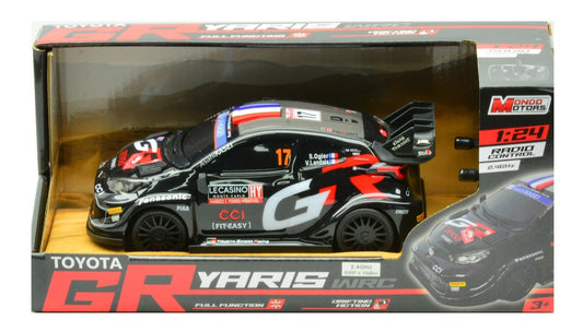TOYOTA YARIS WRC RADIOCOMANDO 1:24 - Mondo Motors - MM63898