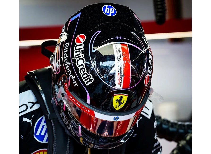 Charles Leclerc Singapore GP Helmet 2026 1:5 - Looksmart - LSHEL040