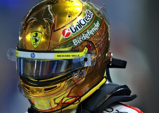 Lewis Hamilton Singapore GP Helmet 2026 1:5 - Looksmart - LSHEL041