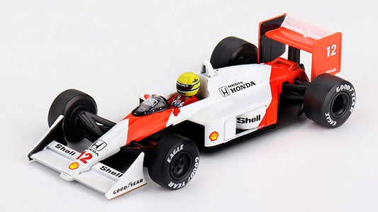 MCLAREN MP4/4 #12 Ayrton Senna Winner JAPANESE GRAND PRIX  1988 1:64 - Mini GT - MGT01099