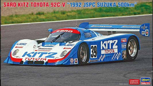 SARD KITZ TOYOTA 92C-V JSPC 500km SUZUKA 1992 KIT 1:24 - Hasegawa - HA20826