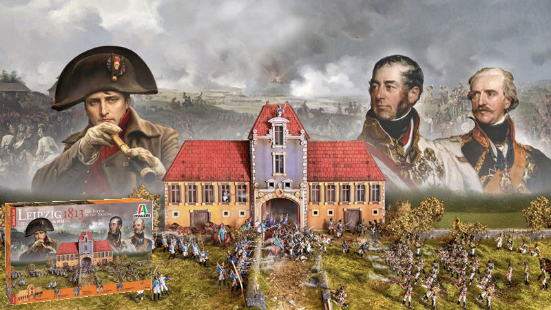 LEIPZIG 1813 BATTLE OF THE NATIONS DIORAMA SET KIT 1:72 - Italeri - IT6119