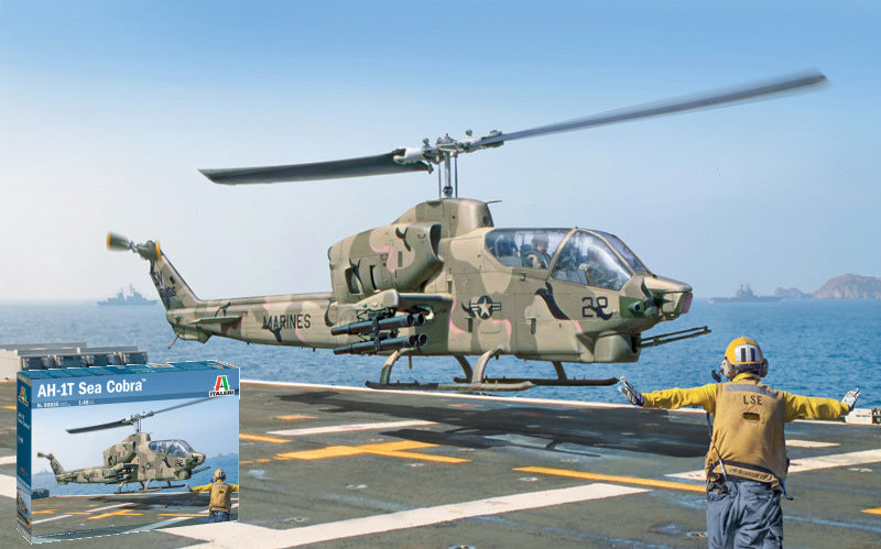 AH-1T SEA COBRA KIT 1:48 - Italeri - IT90835