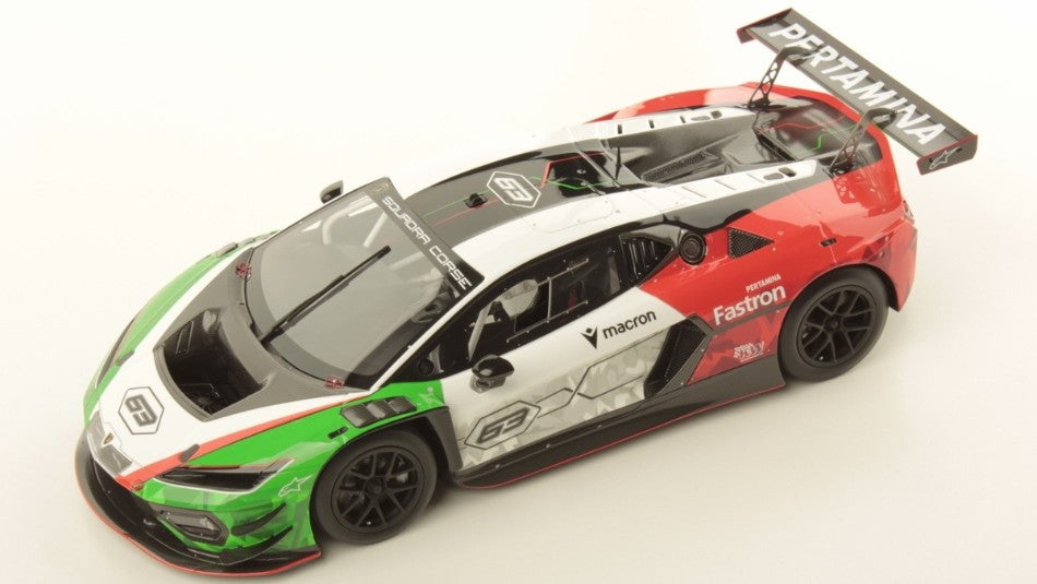 LAMBORGHINI TEMERARIO GT3 N.63 1:18 - Looksmart - LS18027