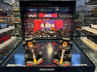 RedBull - 2 CAR-SET - F1 RB19 n°1 (2023) 1:18 - سباق سبرينت وسباق الجائزة الكبرى - جائزة قطر الكبرى - ماكس فيرستابين - مينيتشامبس