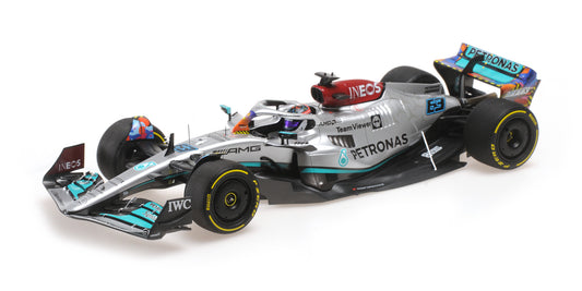 MERCEDES AMG W13 GEORGE RUSSELL MIAMI GP 2022 - 1/18 - Minichamps