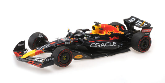 RED BULL RACING RB18 MAX VERSTAPPEN WINNER BELGIUM GP WORLD CHAMPION 2022 - 1/18 - Minichamps