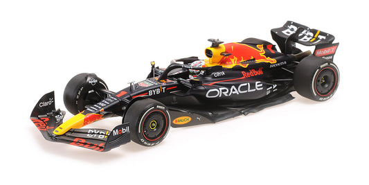 RED BULL RACING RB18 MAX VERSTAPPEN WINNER AUSTIN GP WORLD CHAMPION 2022 - 1/18 - Minichamps