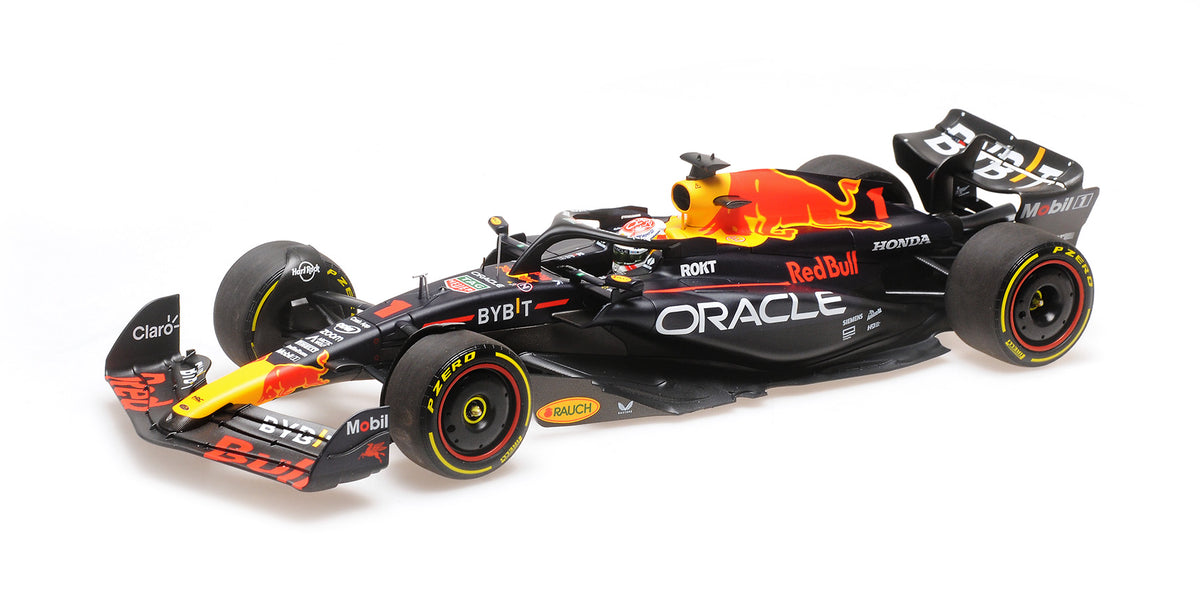 RED BULL RACING RB19 MAX VERSTAPPEN WINNER MONACO GP WORLD CHAMPION 2023 - 1/18 - Minichamps