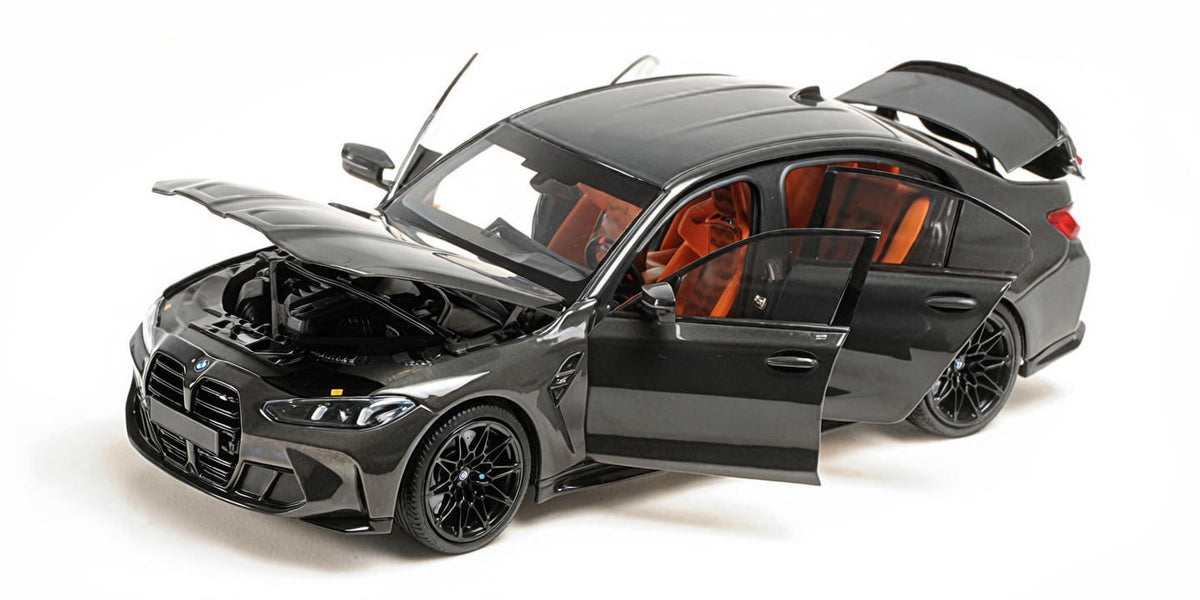 BMW M3 GREY METALLIC 2024 - 1/18 - Minichamps