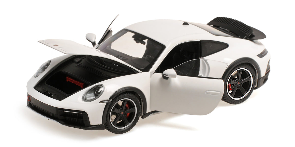 PORSCHE 911 DAKAR WHITE 2022 - 1/18 - Minichamps