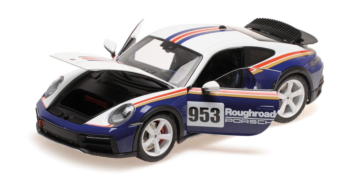 PORSCHE 911 DAKAR ROUGHROADS 2022 - 1/18 - Minichamps