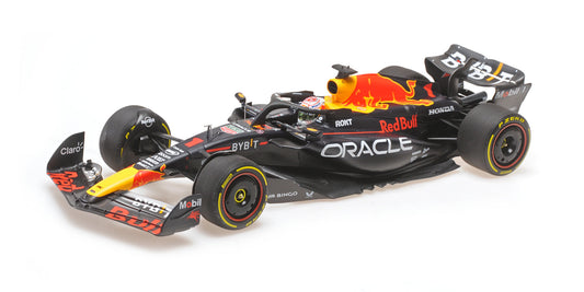 RED BULL RACING RB19 MAX VERSTAPPEN WINNER JAPANESE GP WORLD CHAMPION 2023 - 1/18 - Minichamps