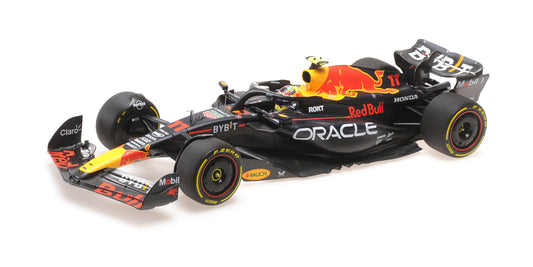 RED BULL RACING RB19 SERGIO PEREZ ABU DHABI GP 2023 - 1/18 - Minichamps