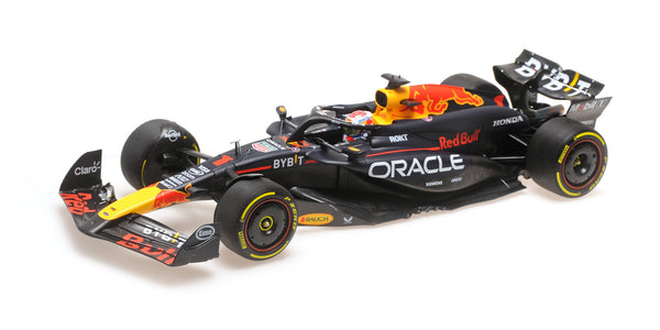 RedBull - F1 RB20 n°1 (2024) 1:18 - Winner Emilia Romagna, Imola GP - Max Verstappen - Minichamps