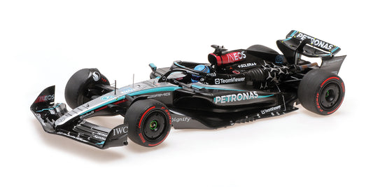 Mercedes - F1 W15 n°63 (2024) 1:18 - British GP - George Russell - Minichamps