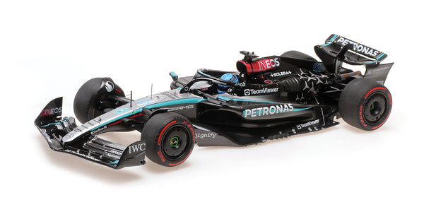 Mercedes - F1 W15 n°63 (2024) 1:18 - British GP - George Russell - Minichamps