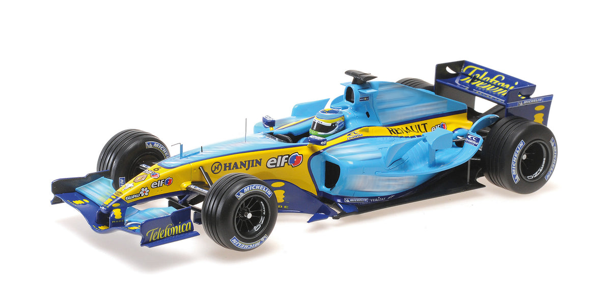 RENAULT R25 GIANCARLO FISICHELLA WINNER AUSTRALIAN GP 2005 - 1/18 - Minichamps
