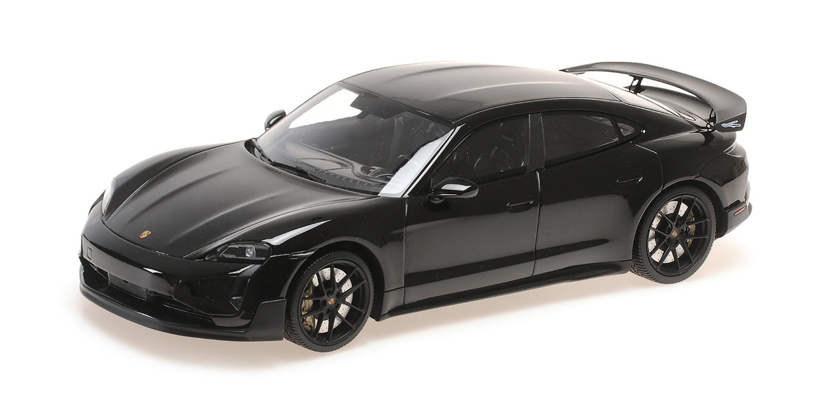 PORSCHE TAYCAN TURBO GT BLACK 2024 - 1/18 - Minichamps