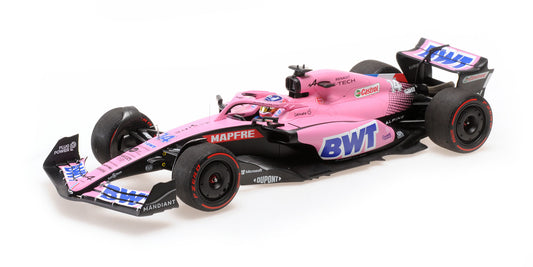 BWT ALPINE F1 TEAM A522 FERNANDO ALONSO BAHRAIN GP 2022 - 1/18 - Minichamps