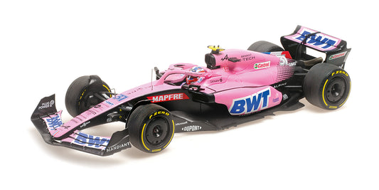 BWT ALPINE F1 TEAM A522 ESTEBAN OCON BAHRAIN GP 2022 - 1/18 - Minichamps