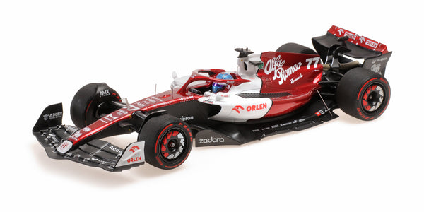 Alfa Romeo F1 C42 n.77 (2022) 1:18 - جائزة البحرين السادسة - فالتيري بوتاس - ميني تشامبس 