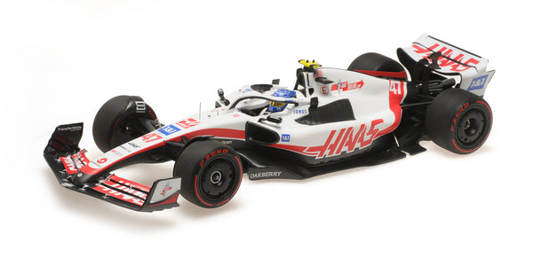 HAAS VF-22 British GP - (2022) 1:18 - ميك شوماخر - Minichamps 