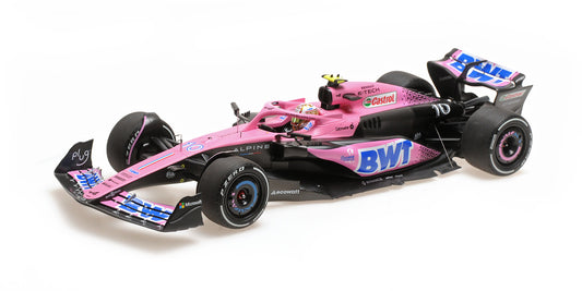 BWT ALPINE F1 TEAM A523 PIERRE GASLY BAHRAIN GP 2023 - 1/18 - Minichamps