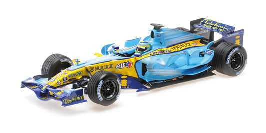 RENAULT F1 TEAM R26 GIANCARLO FISICHELLA 3RD PLACE CHINA GP 2006 - 1/18 - Minichamps