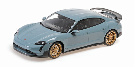 PORSCHE TAYCAN TURBO GT GREEN 2024 - 1/18 - Minichamps