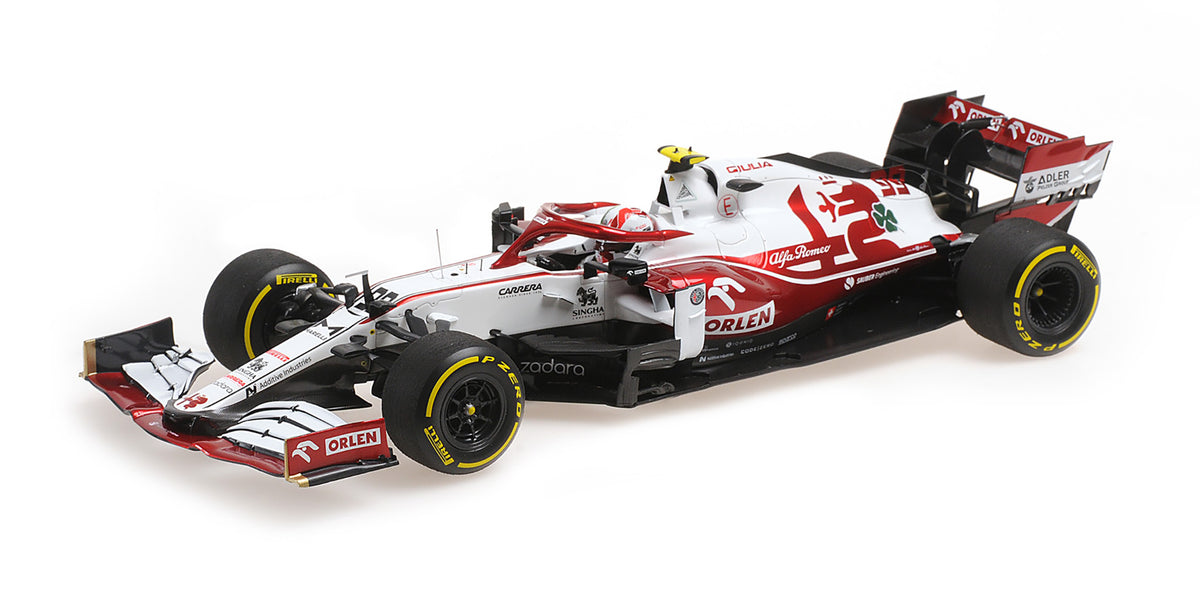 ALFA ROMEO RACING ORLEN C41 ANTONIO GIOVINAZZI BAHRAIN GP 2021 - 1/18 - Minichamps