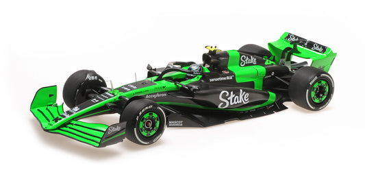 STAKE F1 TEAM KICK SAUBER C44 ZHOU GUANYU SAN MARINO GP 2024 - 1/18 - Minichamps