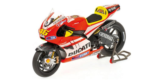 DUCATI DESMOSEDICI VALENTINO ROSSI UNVEILING 2011 - 1/12 - Minichamps