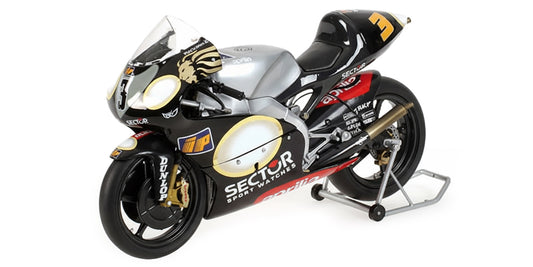 APRILIA RSV250 MS MARCO MELANDRI WORLD CHAMPION GP 2002 - 1/12 - Minichamps