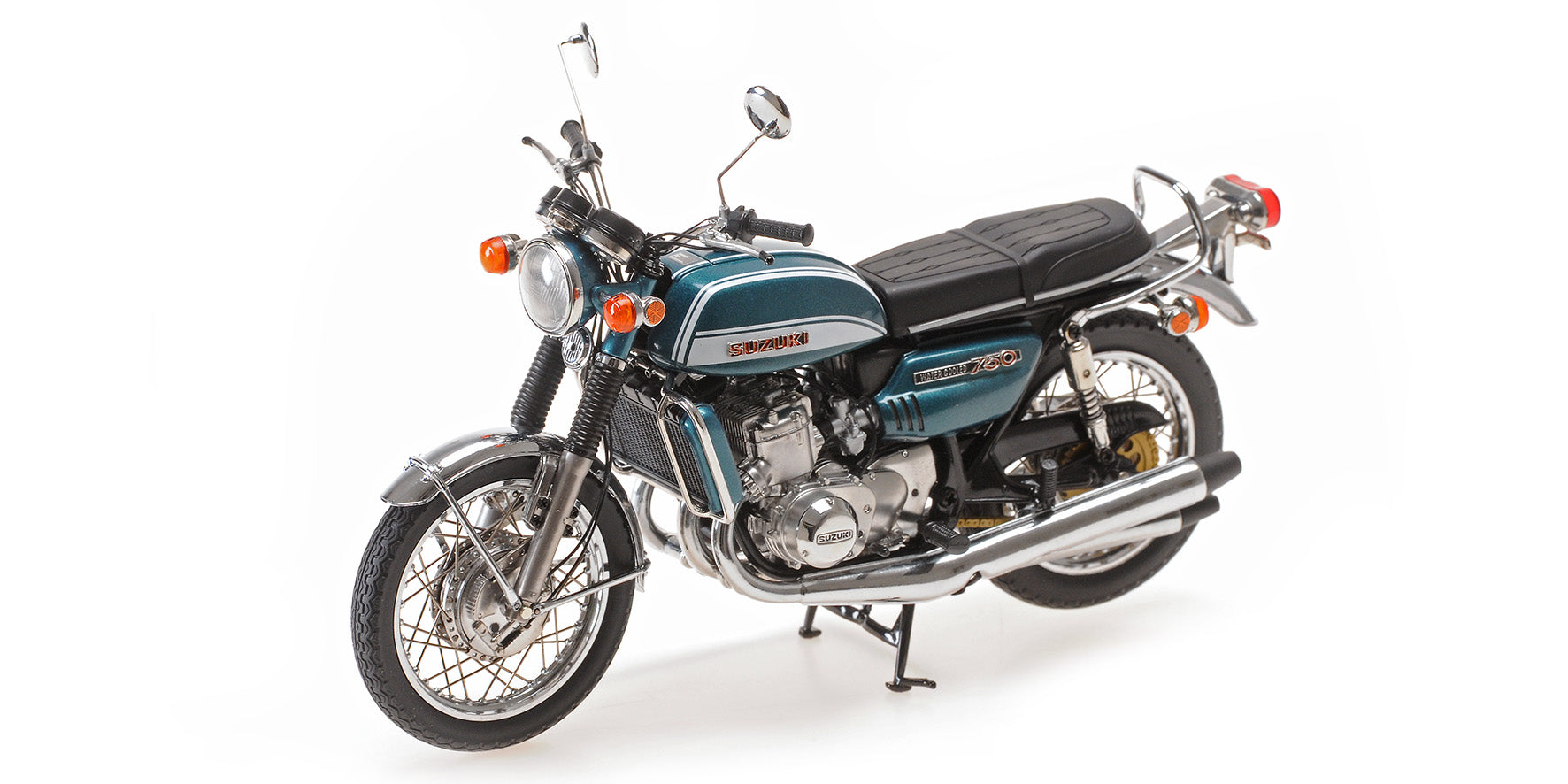 SUZUKI GT 750 GREEN 1973 - 1/12 - Minichamps – Triple Crown ModelStore