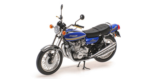 KAWASAKI 900 Z1 SUPER 4 BLUE METALLIC 1972 - 1/12 - Minichamps