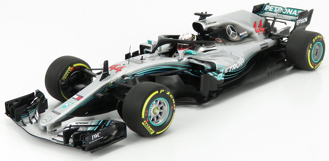 Mercedes AMG F1 W09 n.44 2018 1 18 World Champion Lewis Hamilton