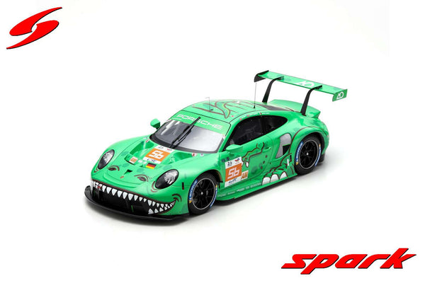 Spark - 1:18 Porsche 911 RSR Rexy #56 Project 1 - AO 24h Le mans 2023 Spark - 1:18 Porsche 911 RSR Rexy #56 Project 1 - AO 24h Le mans 2023