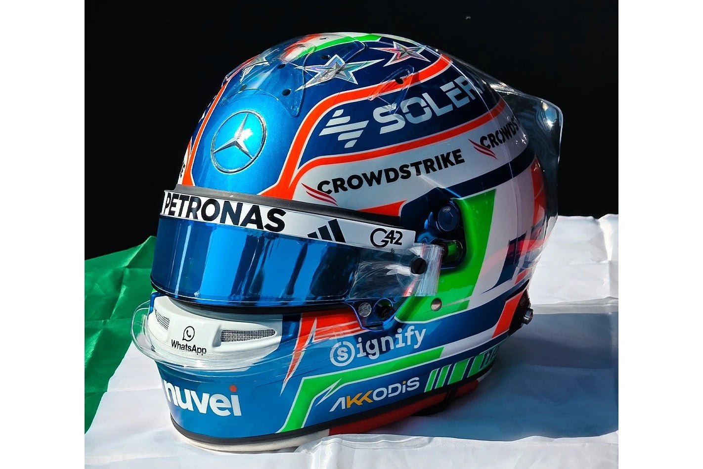 Kimi Antonelli - Helmet 1:5 - Emilia Romagna GP, Imola - 2025