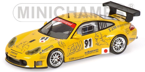 PORSCHE 911 GT3 RSR TEAM T2M YAMAGISHI DE FOURNOUX KONOPKA ESSAIS DU MANS 2006 - 1/43 - Minichamps