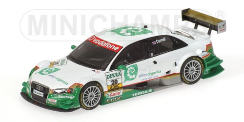AUDI A4 ETHOS ORGANICS A. CARROLL DTM 2007 - 1/43 - Minichamps