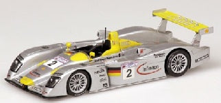 AUDI R8 2ND LE MANS 2001 AIELLO CAPELLO - 1/43 - Minichamps