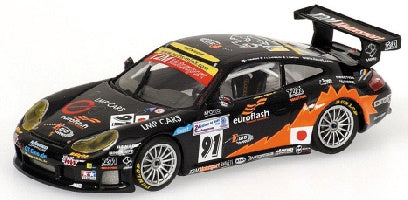 PORSCHE 911 GT3-RS T2M MOTORSPORT YAMAGISHI POMPIDOU 24H LE MANS 2005 - 1/43 - Minichamps