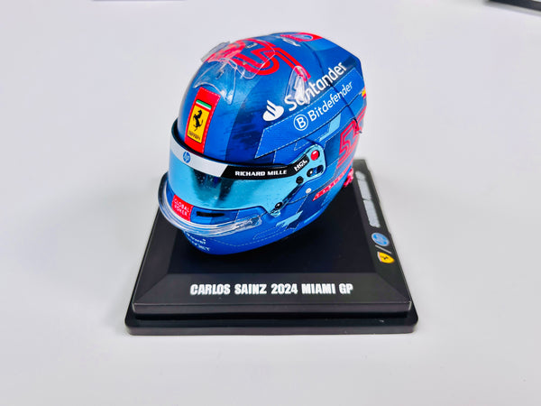 Carlos Sainz - Helmet 1:5 - 2024 - Miami GP - Looksmart