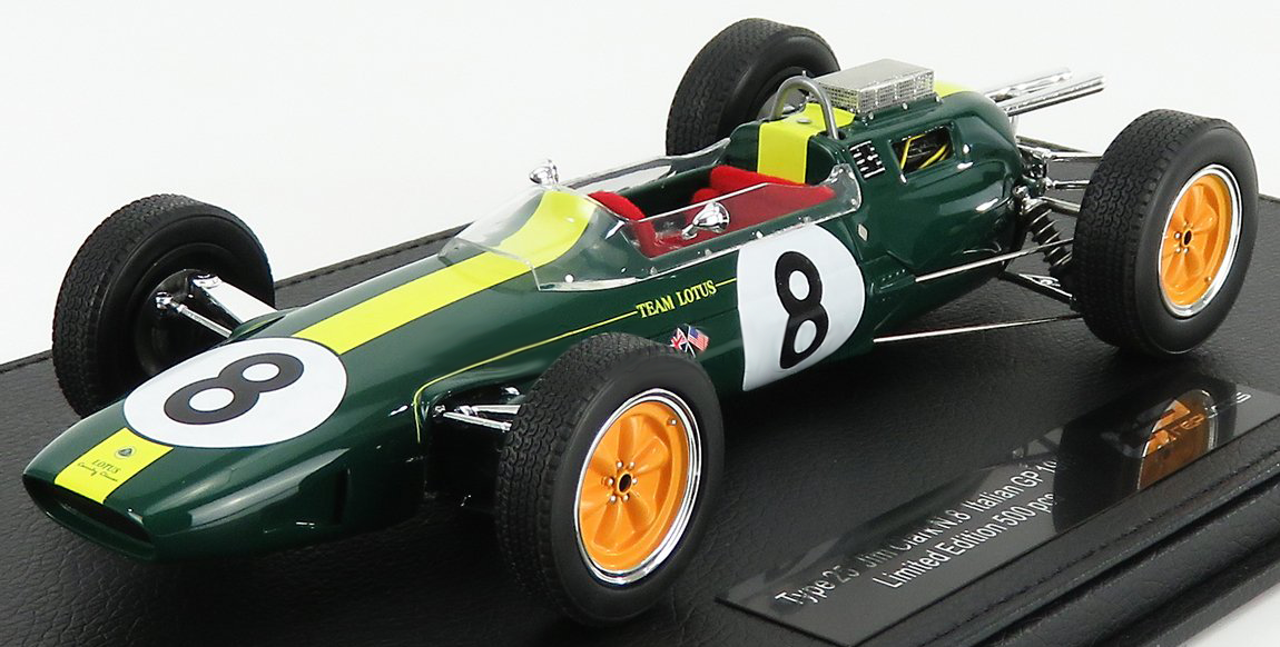 Lotus F1 Climax 25 n8 (1963) 1:18 - Jim Clark - Winner Italy Racing - –  Triple Crown ModelStore