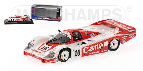 PORSCHE 956 CANON LLOYD MASON 24H LE MANS 1984 - 1/43 - Minichamps