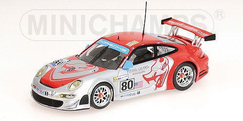 PORSCHE 911 GT3-RSR OVERBECK NEIMAN 24H LE MANS 2008 - 1/43 - Minichamps