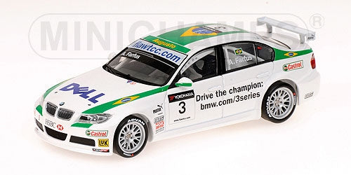 BMW 320 SI A. FARFUS WINNER RACE 2 CURIBITA WTCC 2007 - 1/43 - Minichamps
