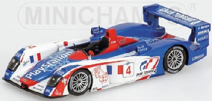 AUDI R8 SONY PLAYSTATION ORTELLI 1000 KM SPA-FRANCORCHAMPS 2005 - 1/43 - Minichamps